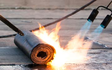 Tong asphalt flat roofing repairs